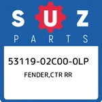 53119-02C00-0LP Suzuki Fender,ctr Rr 5311902C000LP, New Genuine Oem Part. Fixed Price $56.14.