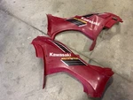 Brute Force 650I / 750I Side Panel Cover Engine Shroud Red Fender Set. Fixed Price $107.84.
