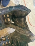2008 Honda Rancher 420 4X4 Efi Right Foot Rest Well Fender Extension B673. Fixed Price $50.00.