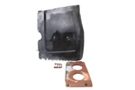 1992 Yamaha Big Bear YFM350 2HR-21561-00-00 Right Front Mud Guard Flap Worn. Fixed Price $79.96.