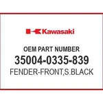 Kawasaki Fender-front,s.black 35004-0335-839 Oem New. Fixed Price $336.29.