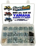 250PC Specbolt Kit For Yamaha BANSHEE350 Body Plastic Fenders Engine Pipe. Fixed Price $66.00.