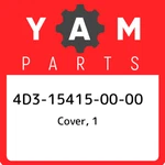 4D3-15415-00-00 Yamaha Cover, 4D3154150000, New Genuine Oem Part. Fixed Price $96.83.