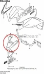 New Oem Suzuki Quadsport Lt 90 Front Center Cover Yellow. Fixed Price $84.95.