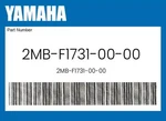 Yamaha Genuine 2MB-F1731-00-00. Fixed Price $190.93.