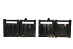 18 Kawasaki Mule Pro-dxt Left & Right Cargo Box Side Panels Brackets KAF1000. Fixed Price $199.99.