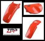 New Honda XR75 77 - 78 Orange Plastic Front Rear Fender Side Panels Kit. Fixed Price $175.04.