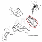 New Oem Polaris Rzr 900 Front Left Fender Gray Grey. Fixed Price $724.95.