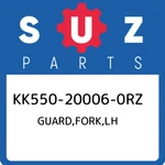 KK550-20006-0RZ Suzuki Guard,fork,lh KK550200060RZ, New Genuine Oem Part. Fixed Price $58.64.