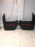 Honda Atc 125M Oem Rear Fender Flaps Y2726 1985. Fixed Price $34.95.
