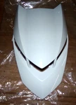 Kawasaki KFX50 & KFX90, White Vented Front Fender Nose Hood 14093-Y060-932. Fixed Price $40.00.