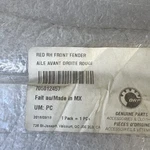 Can Am Rh Front Fender- Red 705012457. Fixed Price $89.99.