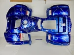 Tao ATA110D/D1 125D New Tforce Atv Plastic Fender Body *blue Spider* Oem. Fixed Price $9499.95.