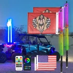2PCS 3FT Spiral Cob Led Whip Light Antenna For Can-am Maverick X3 Max Rr Turbo. Fixed Price $105.16.