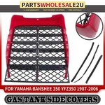 Front Plastic Gas Tank Side Covers W/ Grill For Yamaha Banshee 350 1987-2006 Red. Fixed Price $73.48.