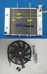 2ROW Aluminum Radiator+fan For Can-am 175 Bombardier RALLY200 2003-2007. Fixed Price $117.00.