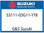 Suzuki Oem Part 53111-03G11-YT8 Fender, Front. Fixed Price $518.49.