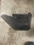 1986 Kawasaki Bayou 185 Front Left Mud Flap 35019-1142. Fixed Price $23.99.