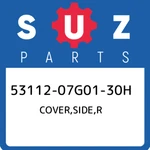 53112-07G01-30H Suzuki Cover,side,r 5311207G0130H, New Genuine Oem Part. Fixed Price $79.68.