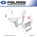 Polaris 2019-2021 Rzr Xp 1000 Fascia Grille Front Gloss Black 5455433-070 Oem. Fixed Price $124.99.