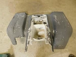 2000 Yamaha Blaster White Back Rear Fenders Plastic 1990 1991 1992 94. Fixed Price $159.00.