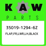 35019-1294-6Z Kawasaki Flap,fr,lwr,lh,black 3501912946Z, New Genuine Oem Part. Fixed Price $116.41.