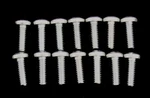 Modquad 14 Piece Plastic Fender Set - Stainless Bolt Kit Hardware/fasteners/fitt. Fixed Price $26.95.