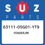 63111-05G01-YT9 Suzuki Fender,rr 6311105G01YT9, New Genuine Oem Part. Fixed Price $551.30.