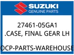 Suzuki Oem Part 27461-05GA1 Case, Final Gear Lh. Fixed Price $201.26.