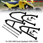 Front & Extended A-arms +3" For 2003-2008 Suzuki Quadsport LTZ400. Fixed Price $199.00.