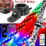 For Can-am Maverick X3 2FT Rgb Led Whip Light Antenna Flag Remote+ Rollbar Mount. Fixed Price $68.95.