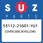 53112-21G01-YU1 Suzuki Cover,side,r(yellow) 5311221G01YU1, New Genuine Oem Part. Fixed Price $180.43.