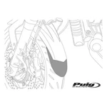 Puig Front Fender Extension - Black 5804N. Fixed Price $68.24.