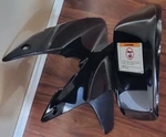 Honda TRX450R, Black Right Front Fender 2004-2005, 61100-HP1-010ZD. Fixed Price $240.95.