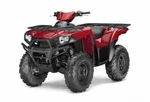 New Oem Kawasaki Brute Force 650 750 4X4I Left Side Panel Red. Fixed Price $64.95.