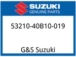 Suzuki Oem Part 53210-40B10-019 Brace, Front Fender (black). Fixed Price $46.38.