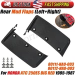 Rear Mud Flaps For Honda Atc 250ES Big Red 1985-1987 Splash Guards 80111-HA0-003. Fixed Price $73.14.