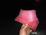 Suzuki 250 Quad Runner, 300 King Front Fender Battery Cover Upper Cowl. Fixed Price $40.00.