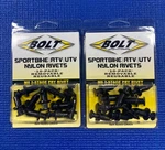 Nos Bolt 2005-ORRIV Packs Of 10 8MM Stage Pry Rivets (honda Style) Aftermark. Fixed Price $10.00.