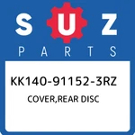 KK140-91152-3RZ Suzuki Cover,rear Disc KK140911523RZ, New Genuine Oem Part. Fixed Price $38.29.