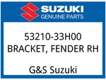 Suzuki Oem Part 53210-33H00 Bracket, Fender Rh. Fixed Price $52.44.