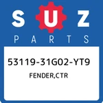 53119-31G02-YT9 Suzuki Fender,ctr 5311931G02YT9, New Genuine Oem Part. Fixed Price $55.64.