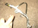 86 Yamaha Badger MOTO4 Rh Right Hand Side Rear Fender Stay. Fixed Price $22.49.