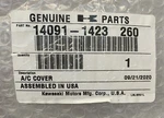 Genuine Kawasaki 2004-06 Prairie 700 Fuel Tank Cover, Red 14091-1423-260 New. Fixed Price $75.00.