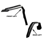 Direction Fender Flares For 2013-2015 Can-am Outlander 800R Efi Dps Atv. Fixed Price $91.01.