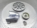 2007 06-07 Victory Vegas California Front Rear Belt Pulley Sprocket Gear Cover. Fixed Price $120.94.