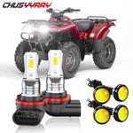 Fit Kawasaki Prairie KVF360 2X4 4X4 Pins 6000K Bright Headlight 12V Bulbs. Fixed Price $26.99.