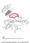 New Oem Yamaha Raptor 90 Gas Fuel Tank Cover Panel Blue. Fixed Price $89.95.