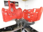 2022-2026 Suzuki King Quad 750 550 Front Rear Fenders Red 53111-31G13-YT9. Fixed Price $750.00.
