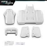 White Plastic Front And Rear Fender Complete Set Fits 1985-1986 Honda Atc 350X. Fixed Price $470.40.